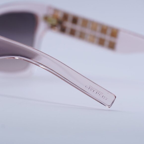 ?️ New Givenchy GV40076I 72B Sunglasses - Transparent Pink Frame, Grey Lenses main image 10